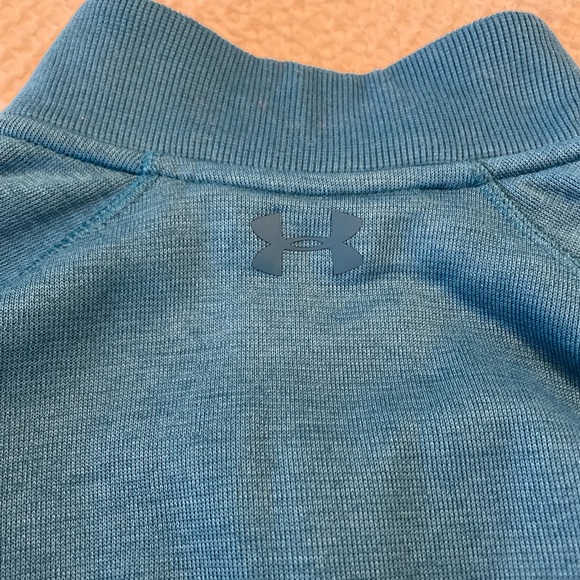Under Armour Men's Storm SweaterFleece ¼ Zip Long Sleeve ColdGear Golf Pullover - Picture 5 of 7